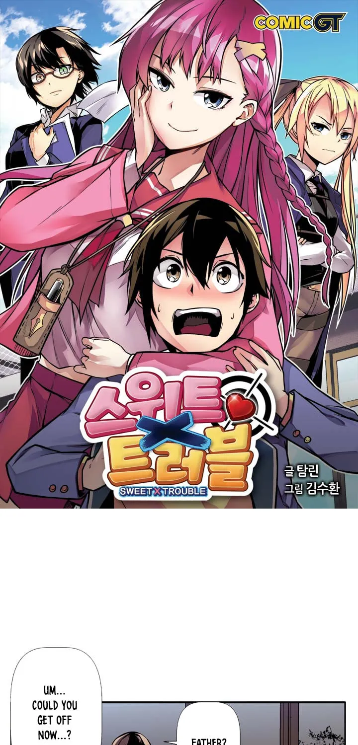 Read Sweet X Trouble chapter 17 image 1 on Lezhin