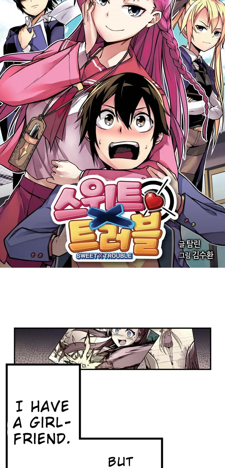Read Sweet X Trouble chapter 4 image 1 on Lezhin