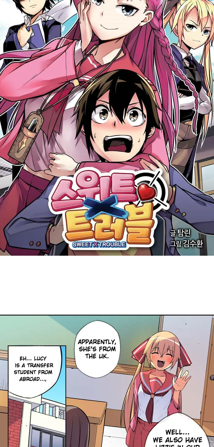 Read Sweet X Trouble chapter 5 image 1 on Lezhin