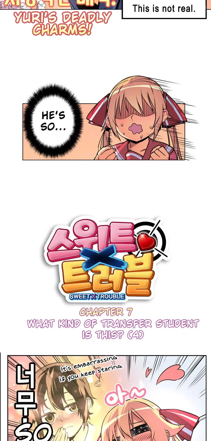 Read Sweet X Trouble chapter 7 image 2 on Lezhin