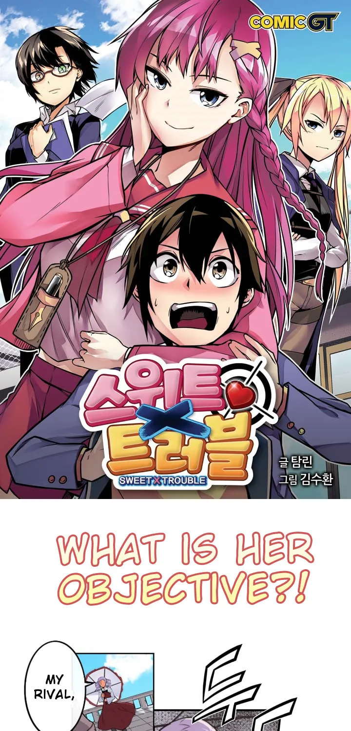 Read Sweet X Trouble chapter 9 image 1 on Lezhin