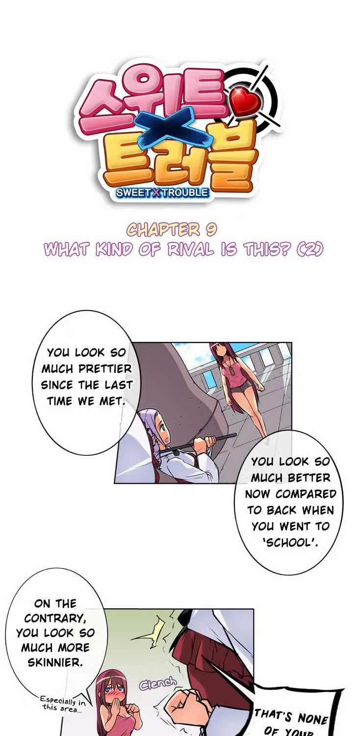 Read Sweet X Trouble chapter 9 image 3 on Lezhin