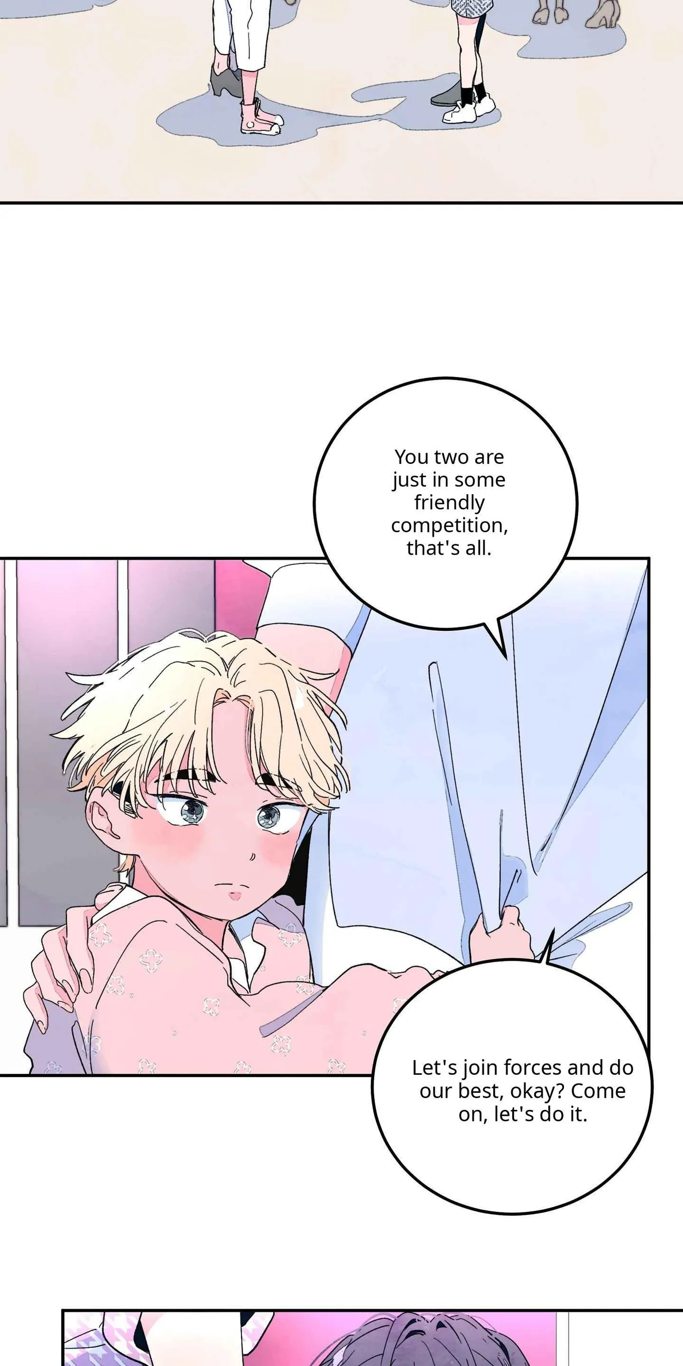 Read Swimming on Solid Ground chapter 0 image 1 on Lezhin