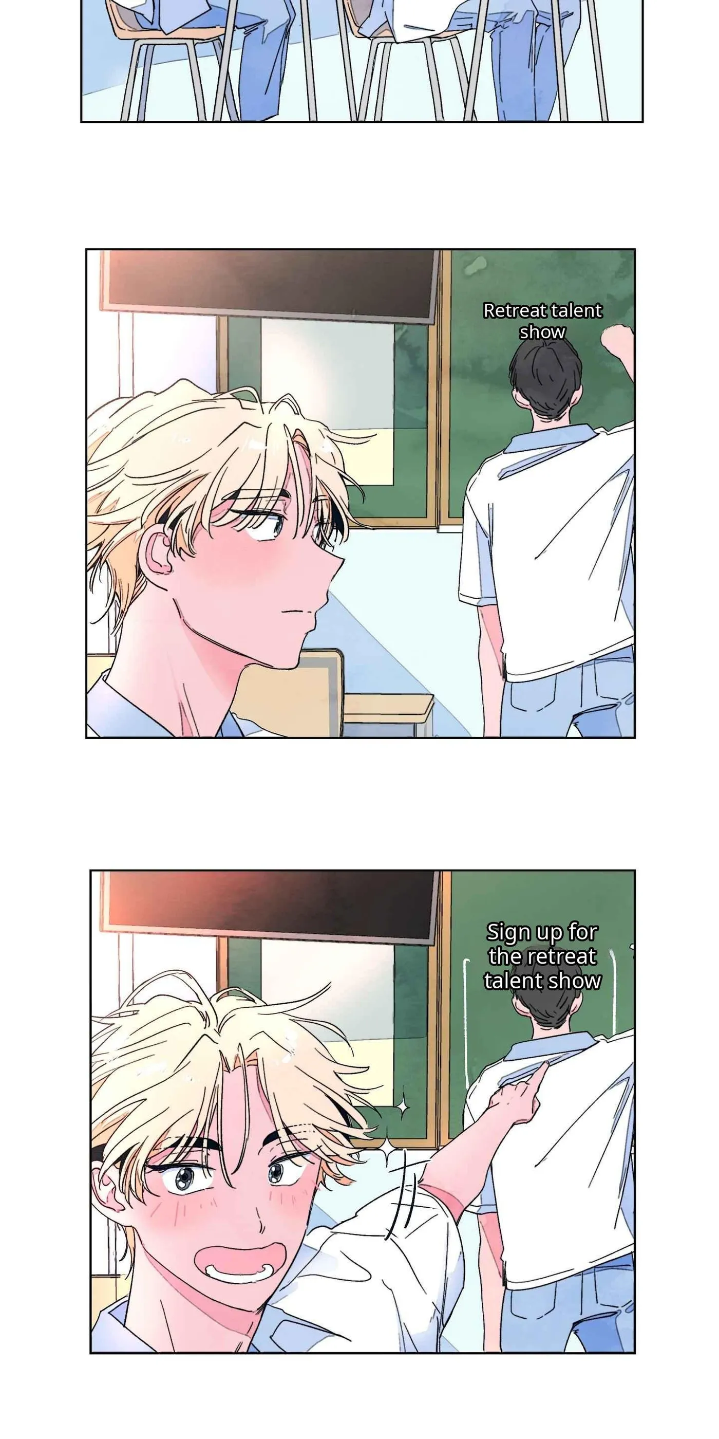 Read Swimming on Solid Ground chapter 0 image 14 on Lezhin