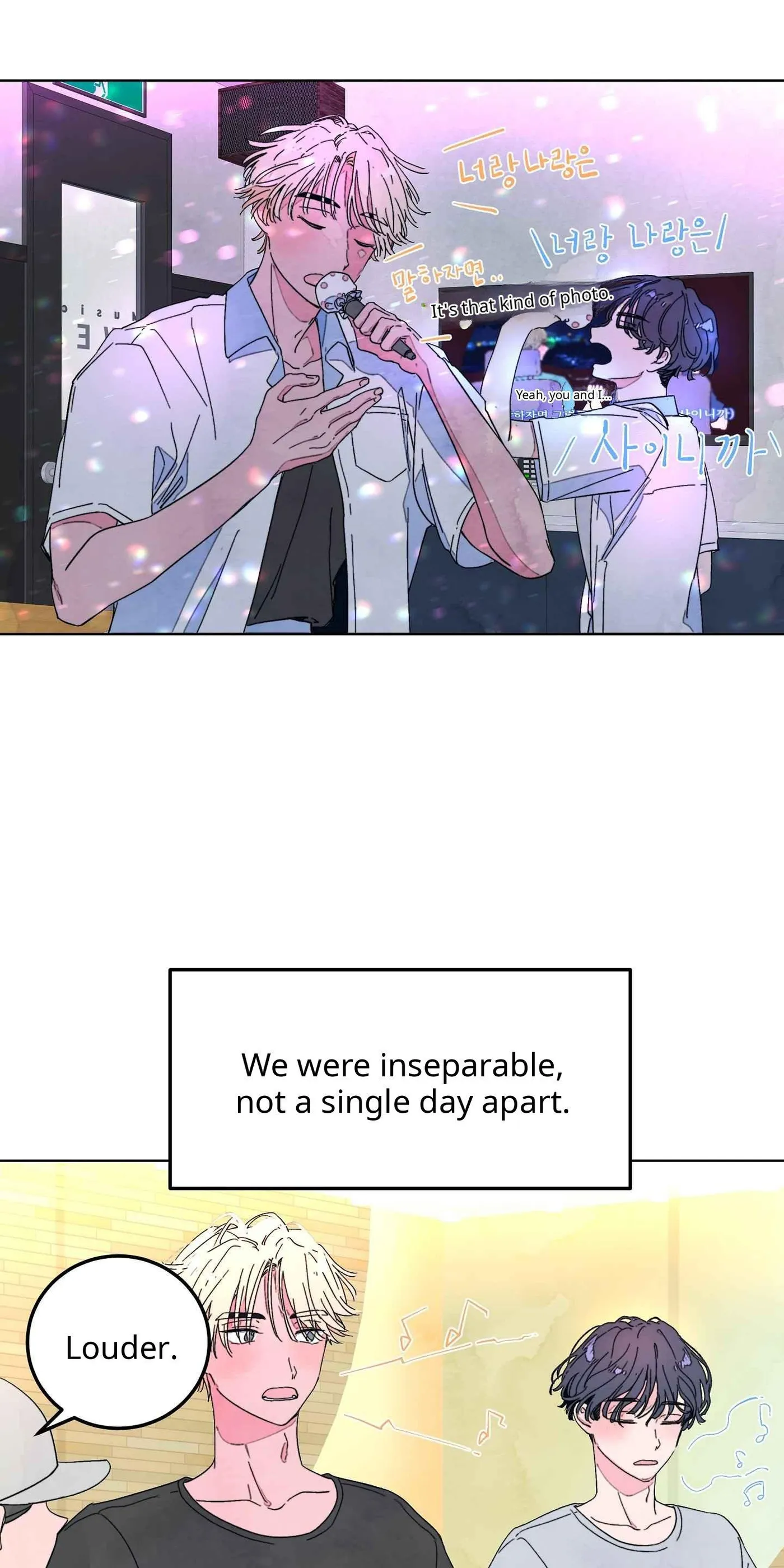 Read Swimming on Solid Ground chapter 0 image 17 on Lezhin