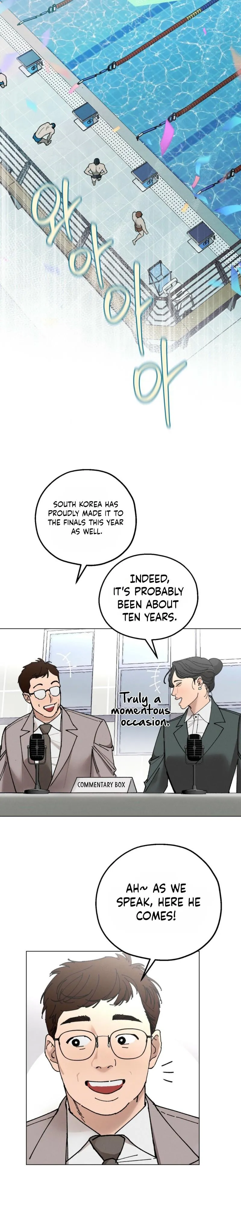 Read Swimming on Solid Ground chapter 1 image 4 on Lezhin