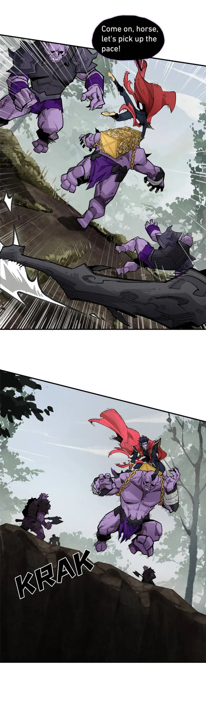 Read Sword and Expedition (Colored) chapter 3 image 21 on Lezhin