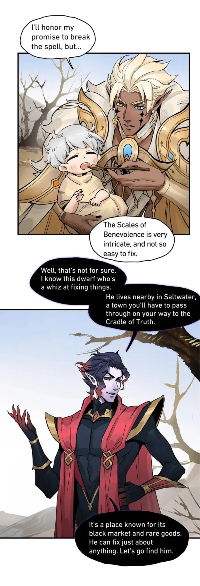 Read Sword and Expedition (Colored) chapter 6 image 9 on Lezhin