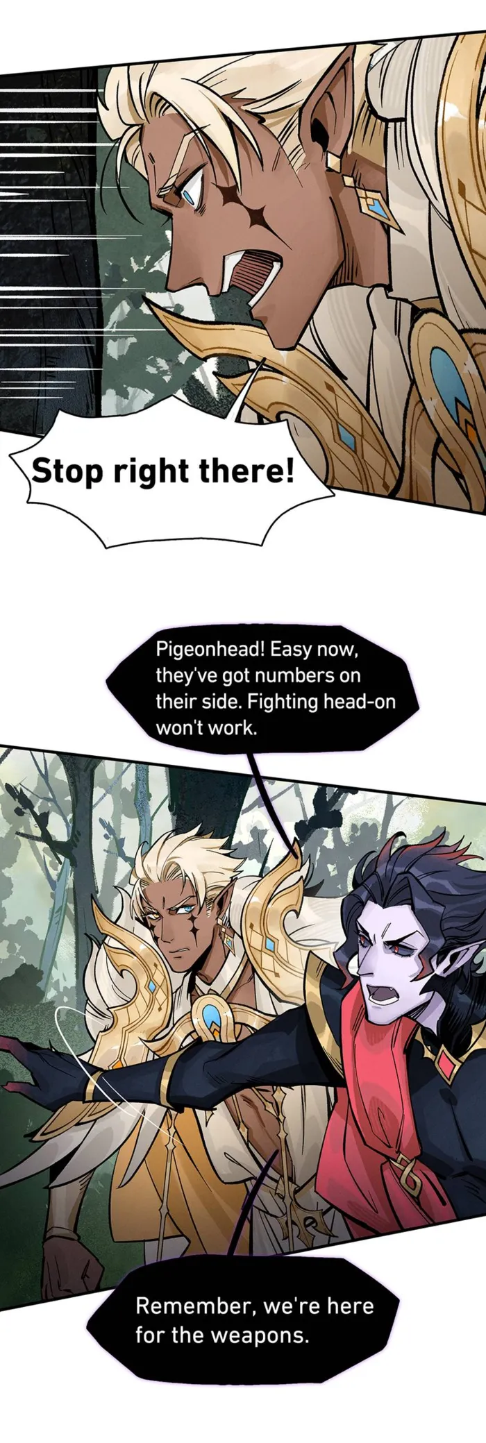 Read Sword and Expedition chapter 3 image 8 on Lezhin