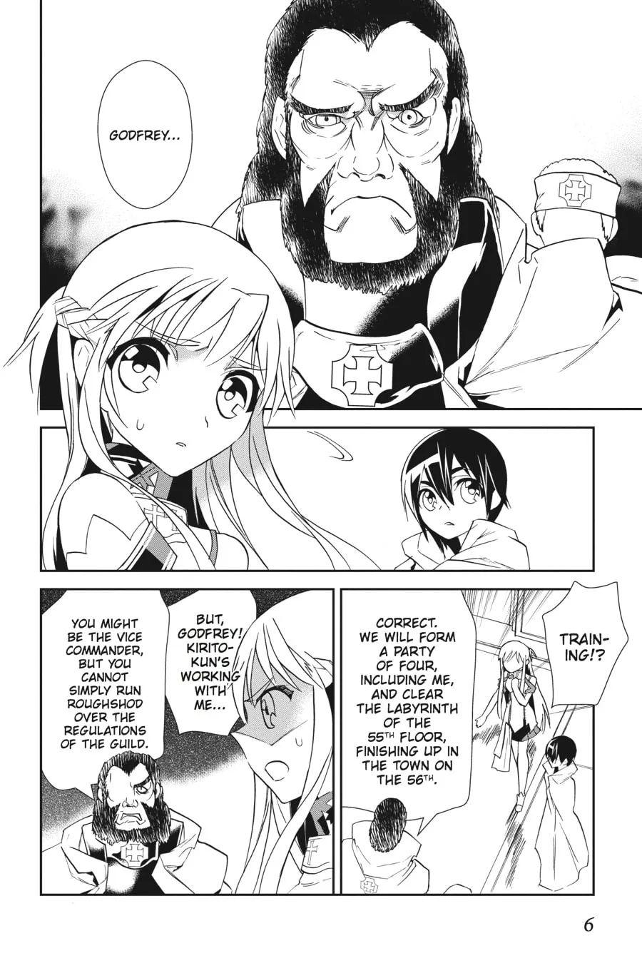 Sword Art Online: Aincrad Chapter 7 page 4 - 
