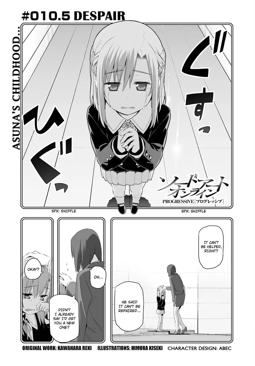 Read Sword Art Online: Progressive chapter 10.5 image 3 on Lezhin