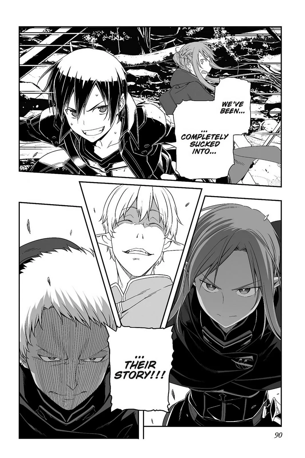 Read Sword Art Online: Progressive chapter 25 image 29 on Lezhin
