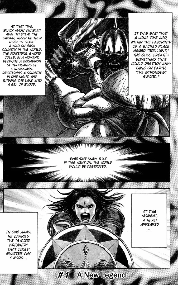 Read Sword Breaker chapter 1 image 3 on Lezhin