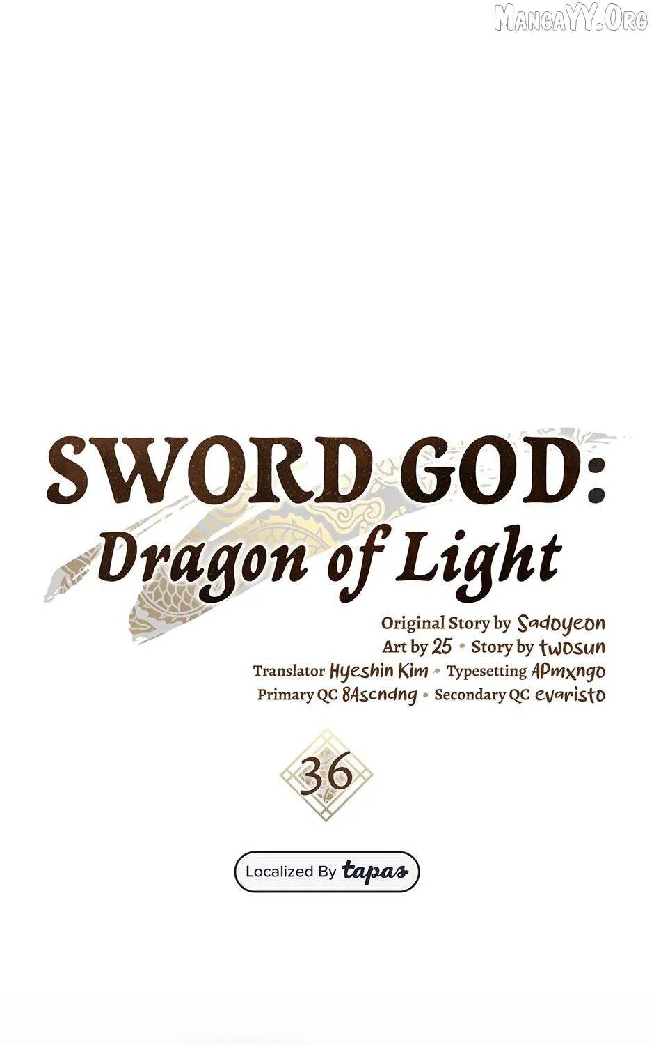 Read Sword God Dragon chapter 36 image 1 on Lezhin