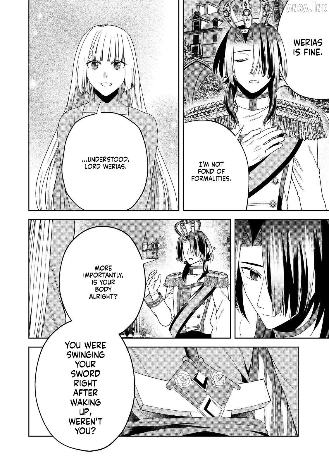 Read Sword, Tiara and High Heels chapter 21 image 12 on Lezhin