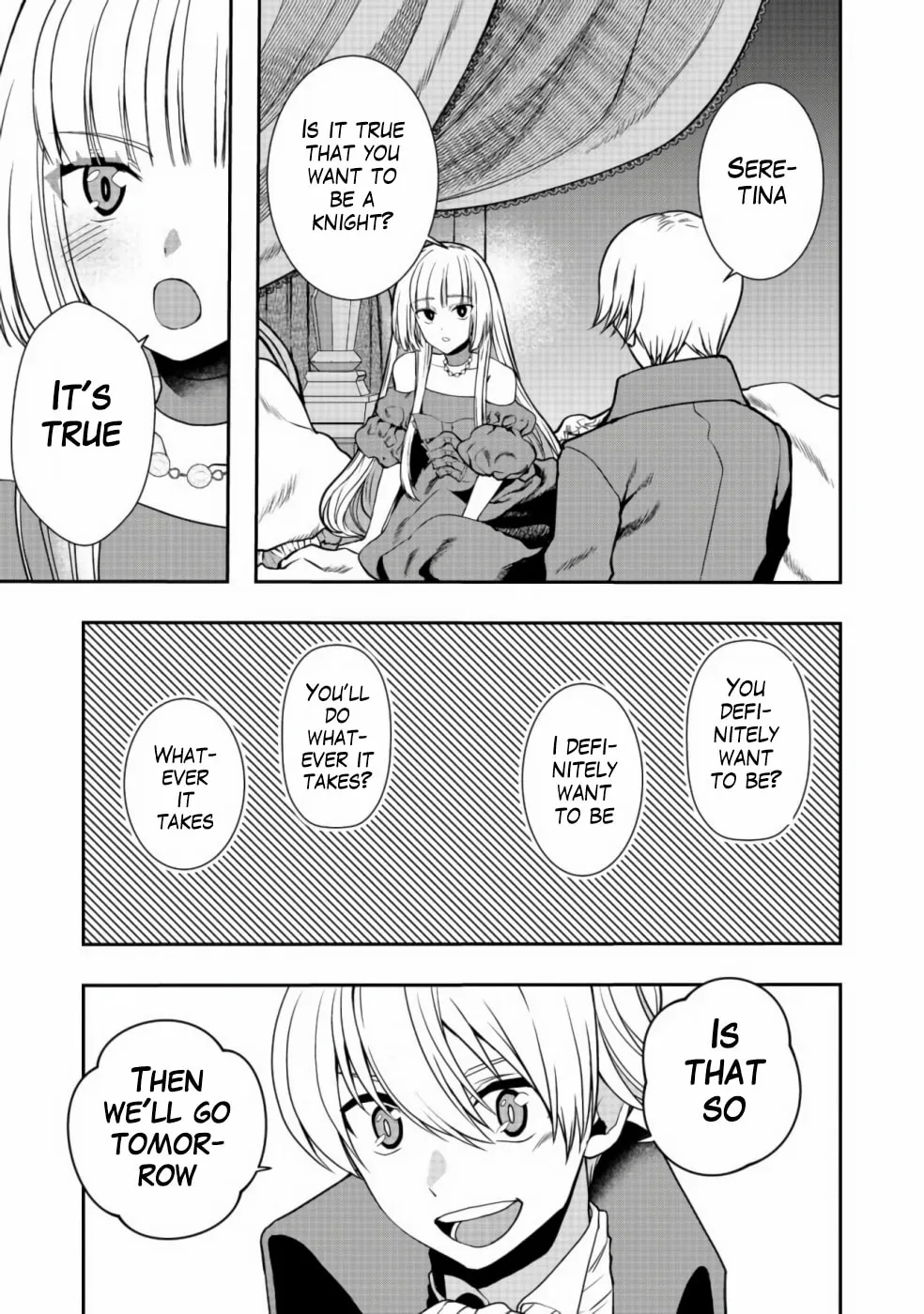 Read Sword, Tiara and High Heels chapter 3 image 7 on Lezhin