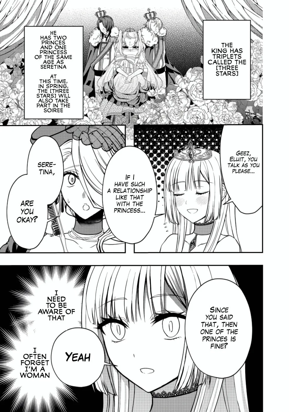 Read Sword, Tiara and High Heels chapter 7 image 3 on Lezhin