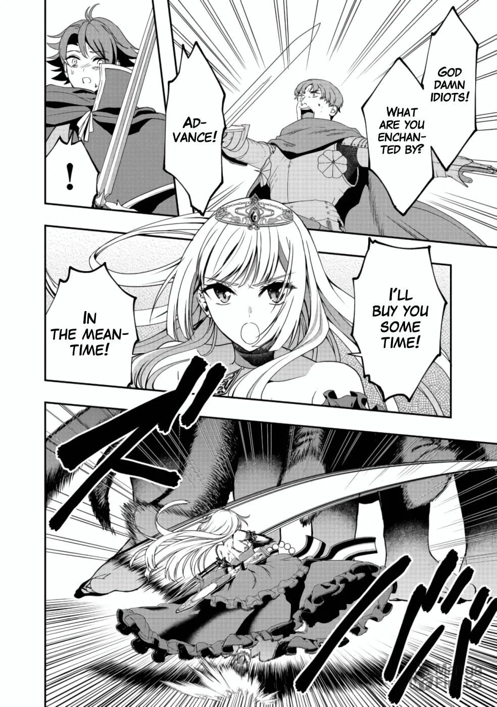 Read Sword, Tiara and High Heels chapter 8 image 4 on Lezhin