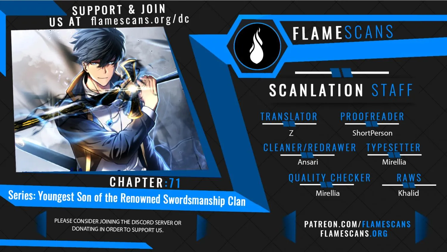 Read Swordmaster’s Youngest Son chapter 71 image 1 on Lezhin