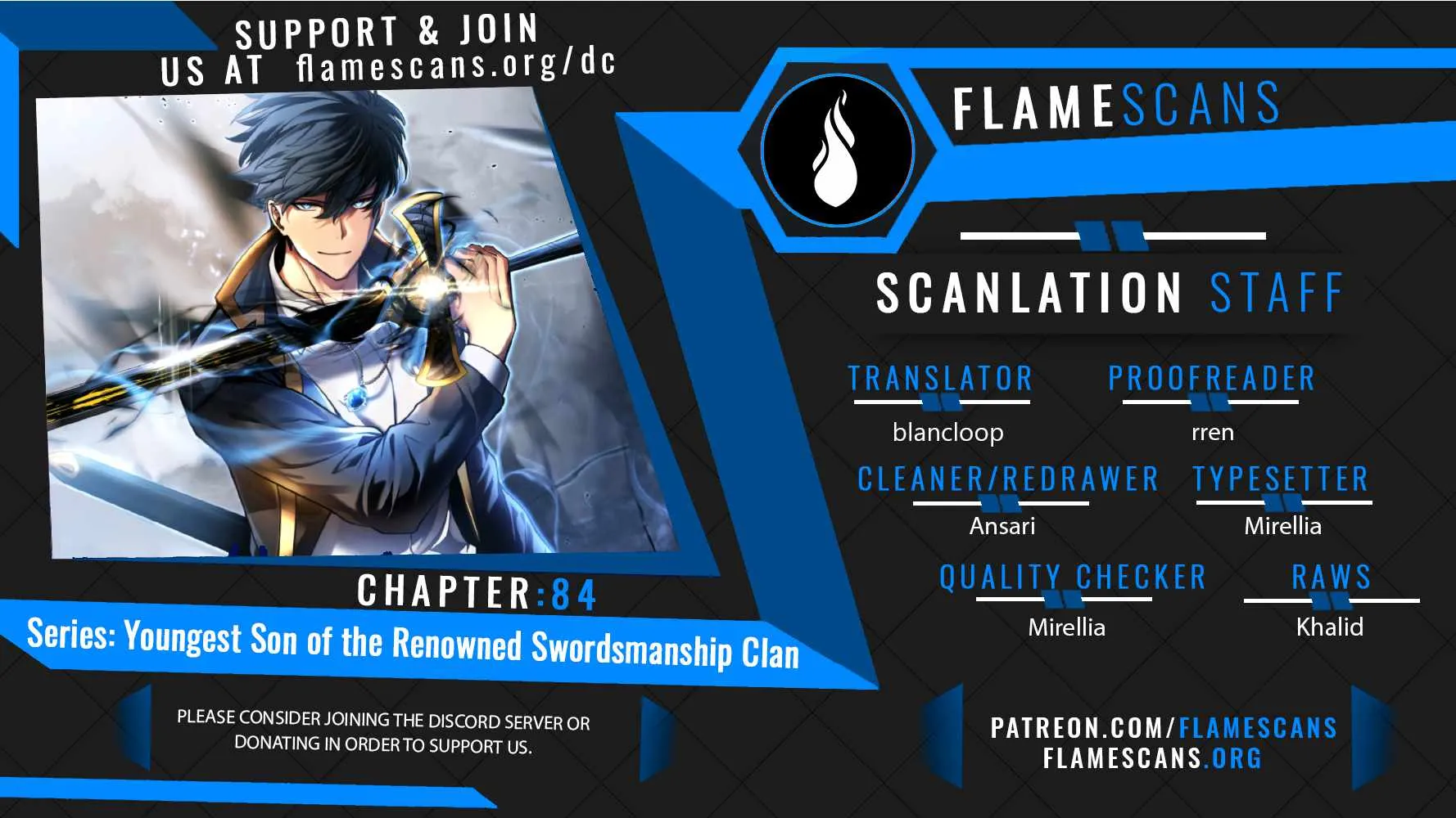 Read Swordmaster’s Youngest Son chapter 84 image 1 on Lezhin