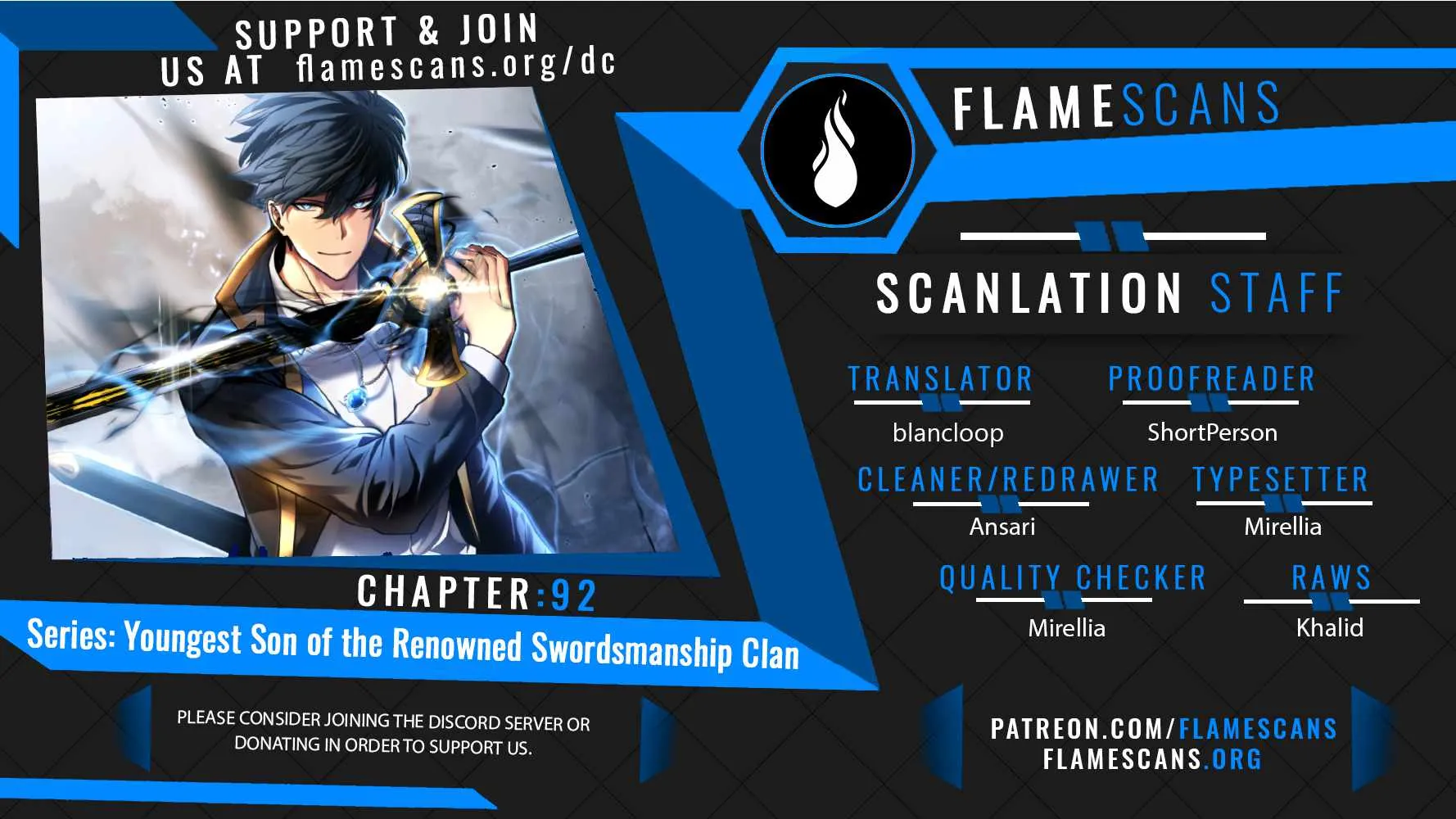 Read Swordmaster’s Youngest Son chapter 92 image 1 on Lezhin
