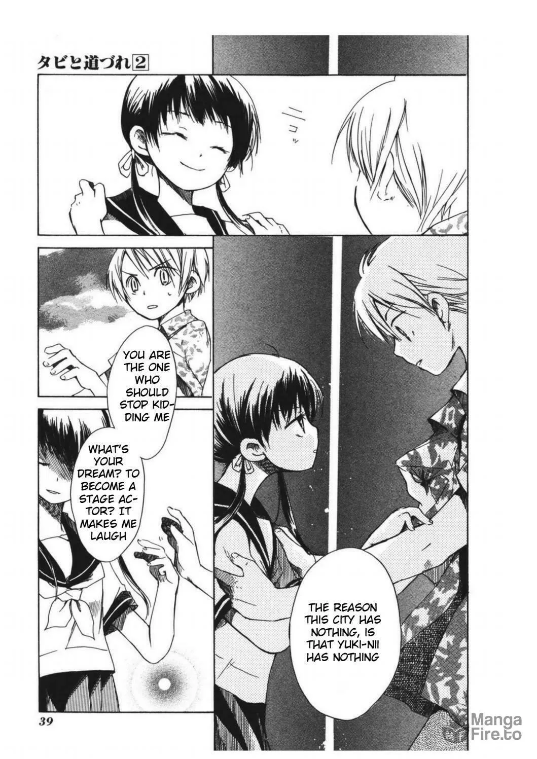 Read Tabi to Michizure chapter 8 image 8 on Lezhin