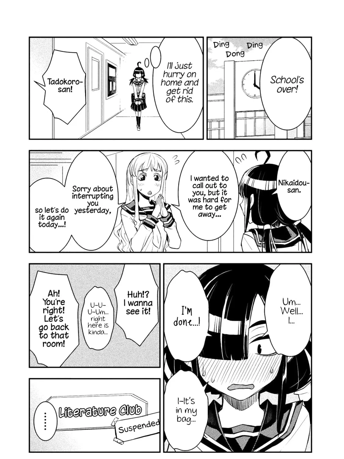 Tadokoro-san Chapter 5 page 3 - 