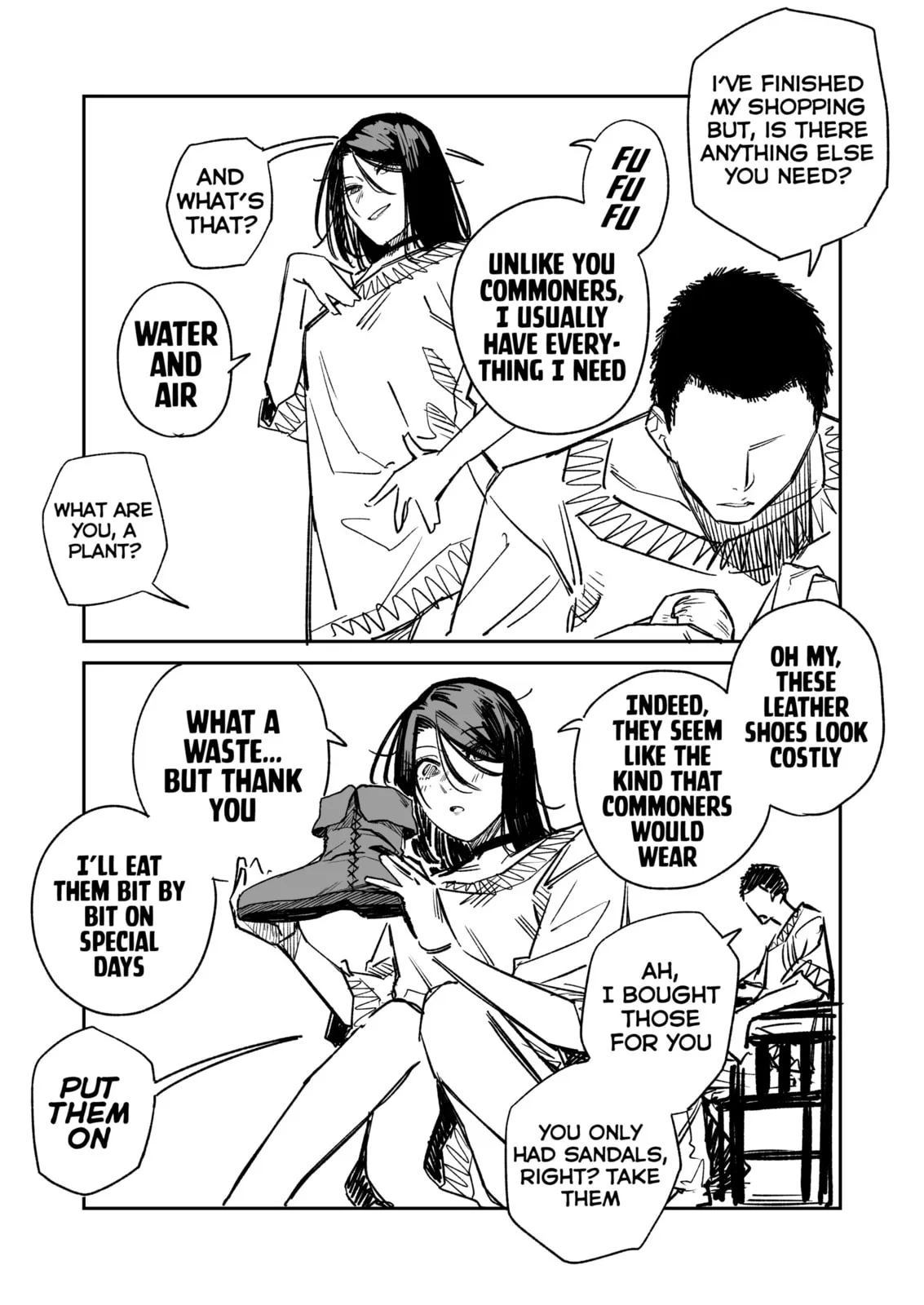 Read Takabisha Dorei-chan chapter 4 image 1 on Lezhin