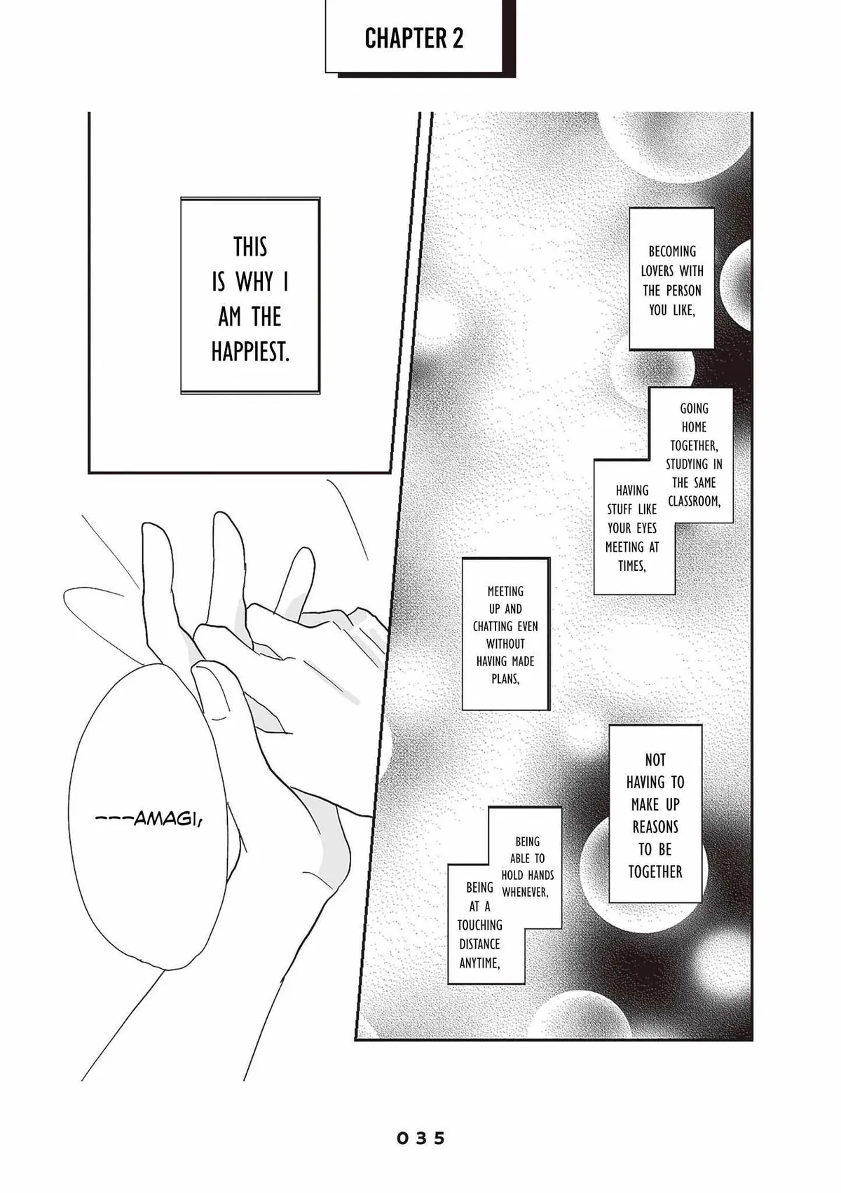 Takara-kun and Amagi-kun Chapter 2 page 5 - 
