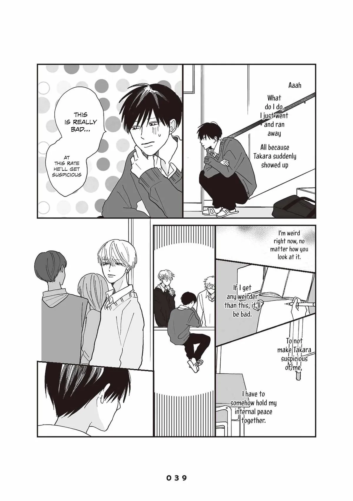 Takara-kun and Amagi-kun Chapter 2 page 9 - 