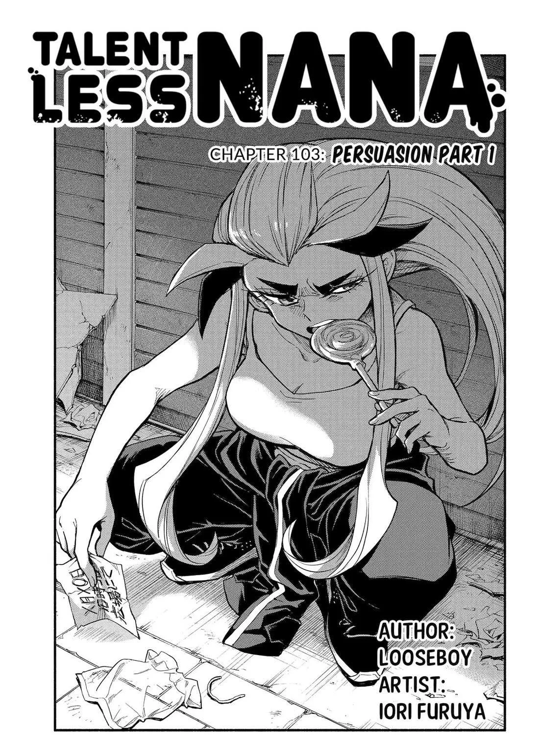 Read Talentless Nana chapter 103 image 1 on Lezhin