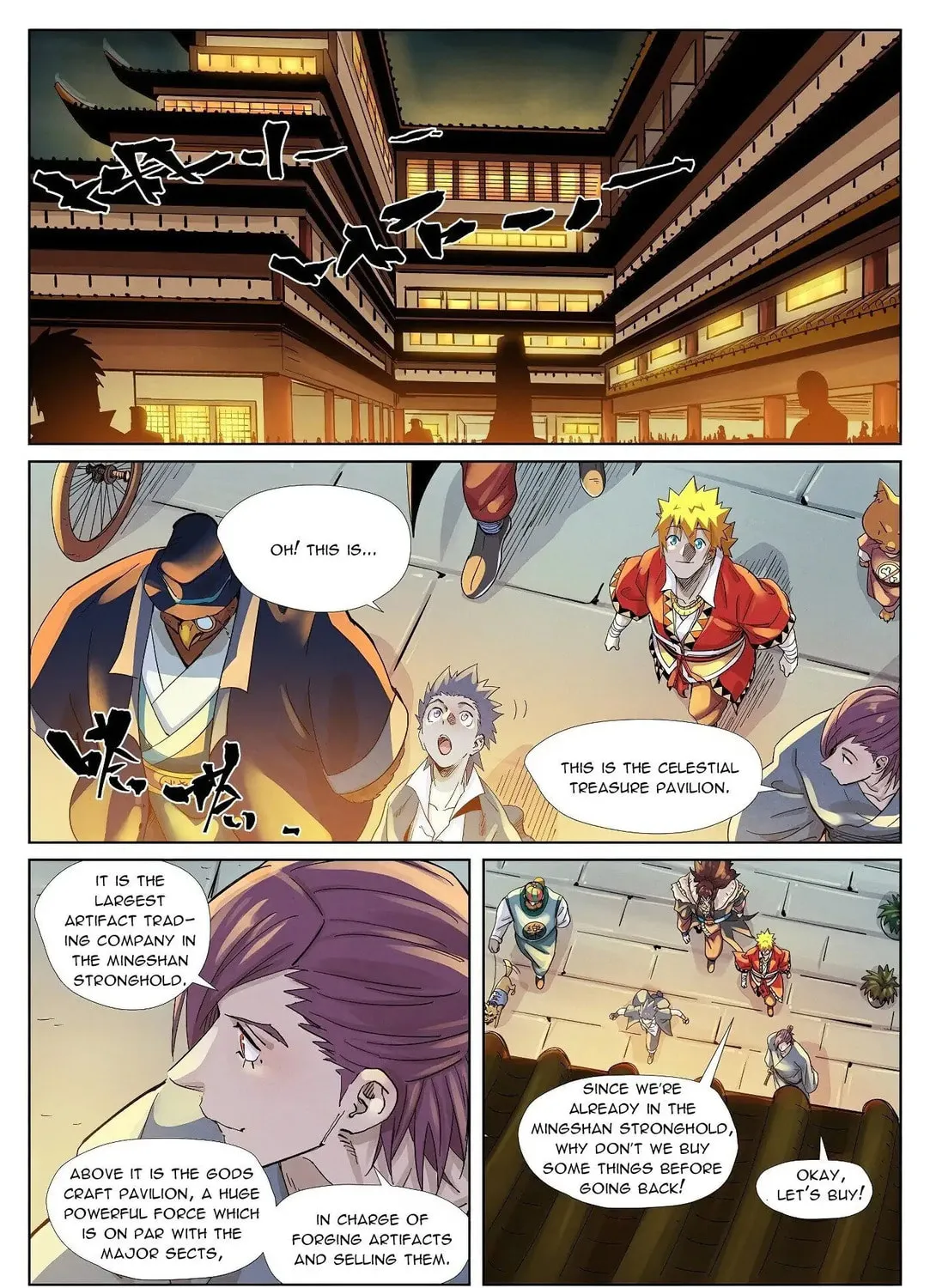 Tales of Demons and Gods (Colored) Chapter 3665 page 3 - 