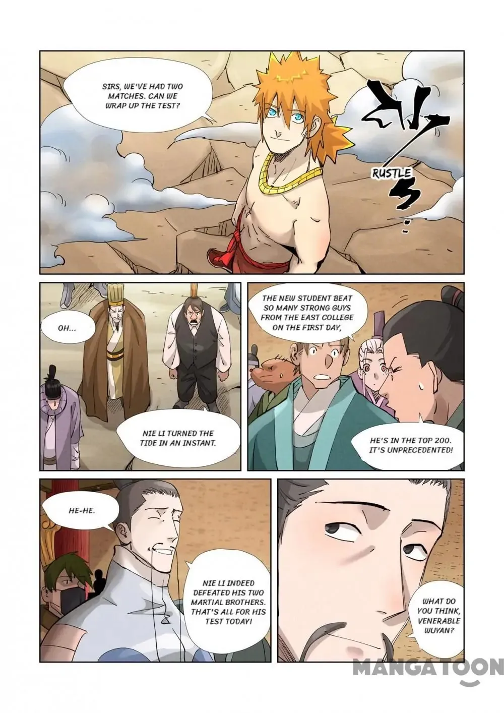 Tales of Demons and Gods (Colored) Chapter 670 page 5 - 