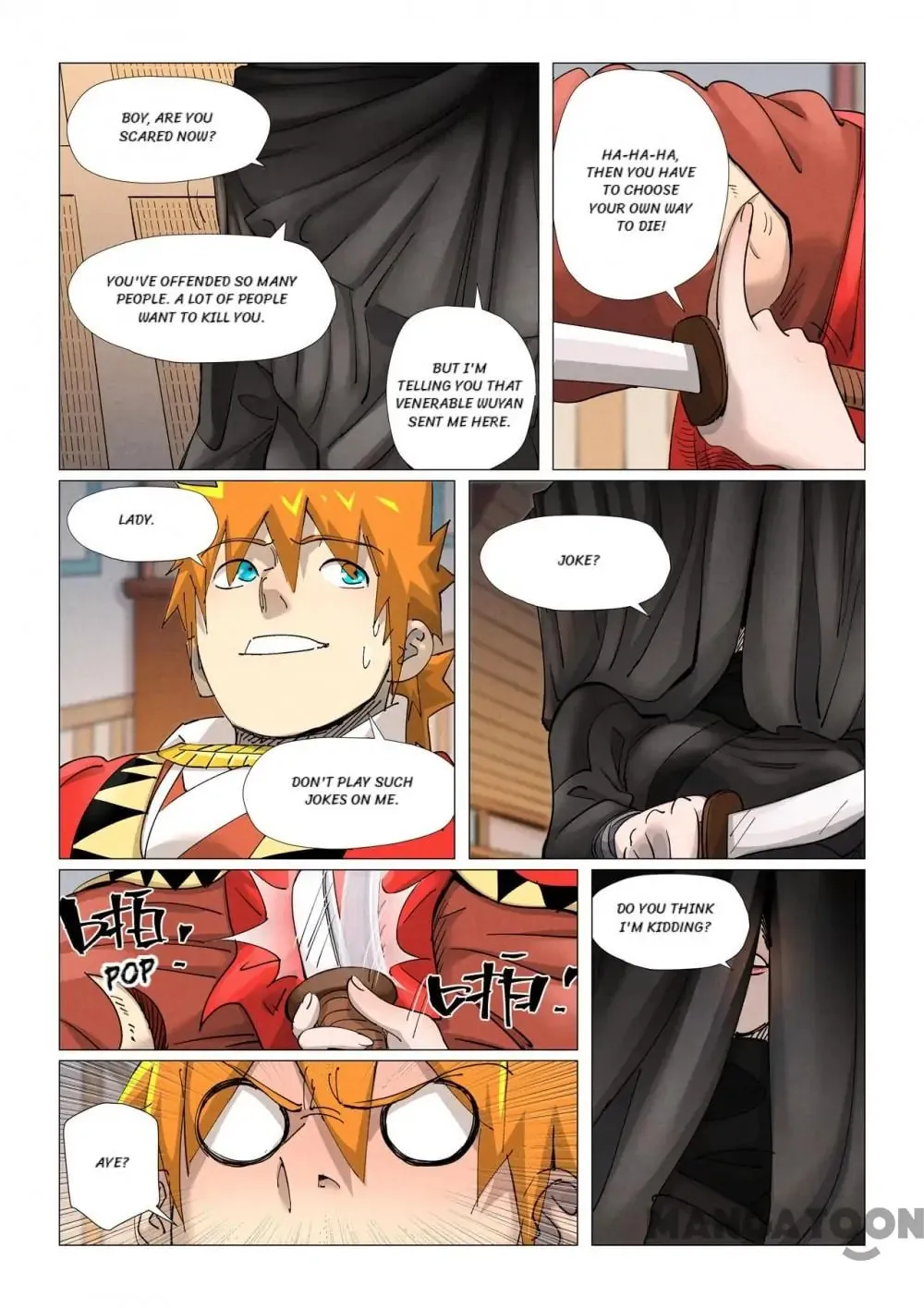 Tales of Demons and Gods (Colored) Chapter 672 page 8 - 