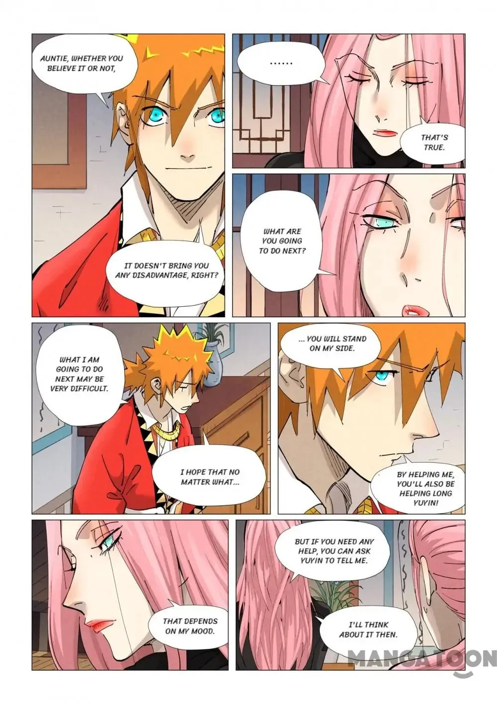 Tales of Demons and Gods (Colored) Chapter 676 page 3 - 