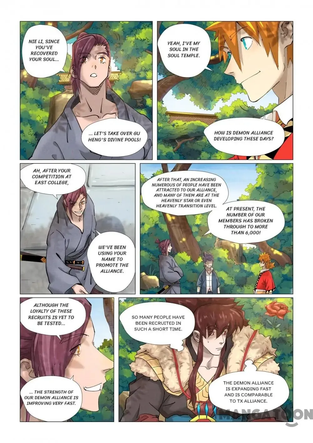 Tales of Demons and Gods (Colored) Chapter 677 page 3 - 