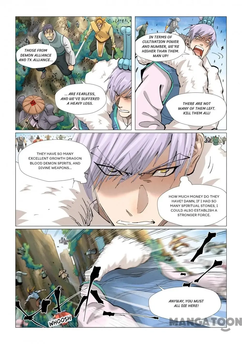 Tales of Demons and Gods (Colored) Chapter 681 page 3 - 
