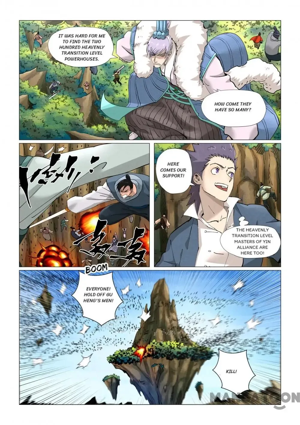 Tales of Demons and Gods (Colored) Chapter 681 page 8 - 