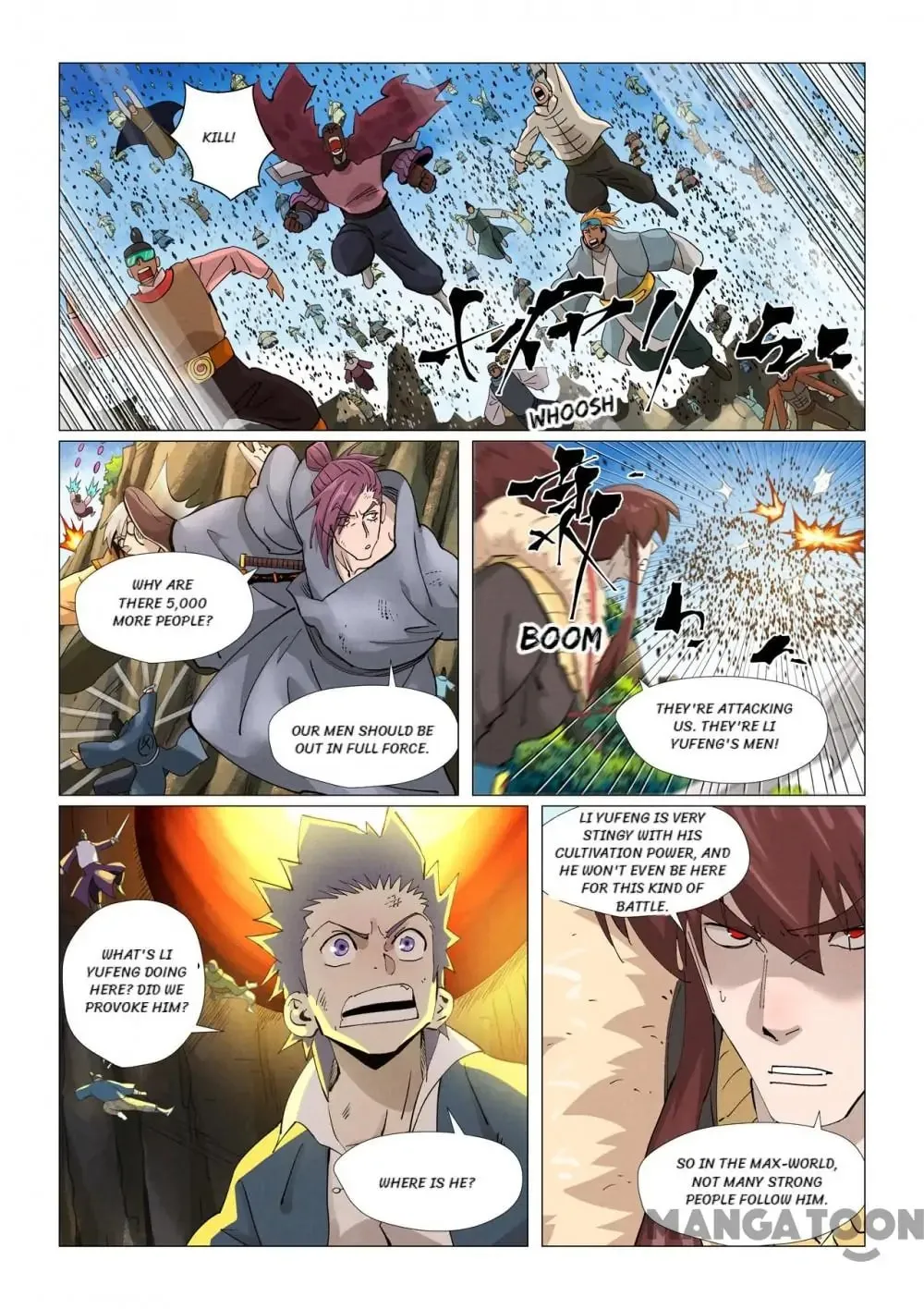 Tales of Demons and Gods (Colored) Chapter 681 page 9 - 