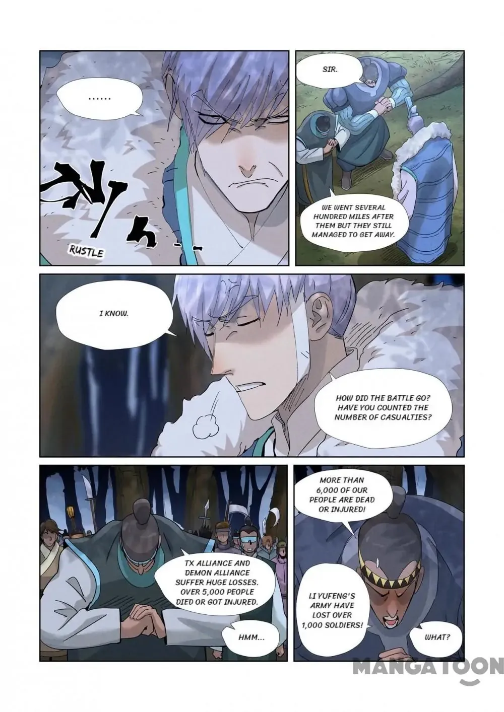 Tales of Demons and Gods (Colored) Chapter 683 page 6 - 