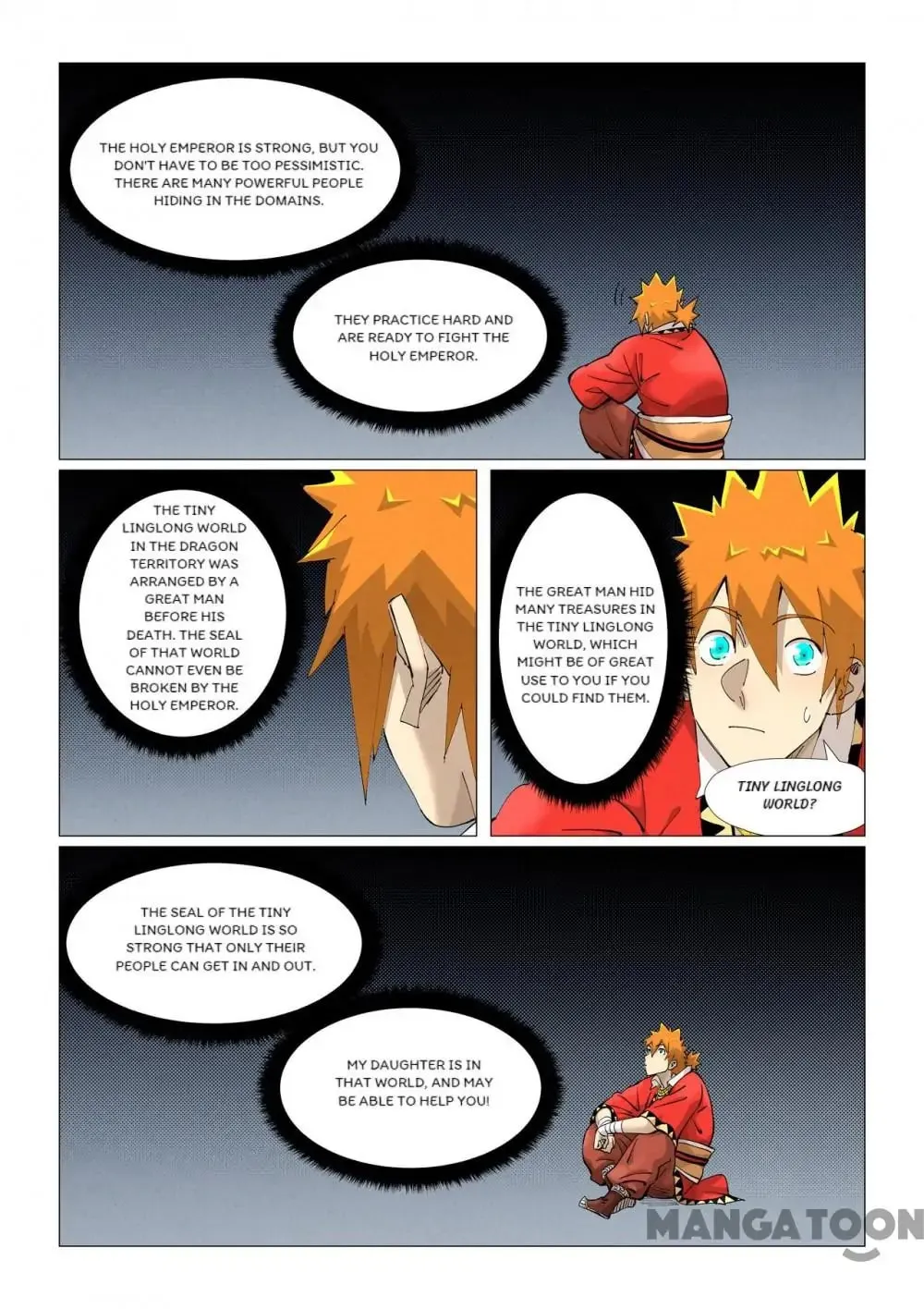 Tales of Demons and Gods (Colored) Chapter 687 page 3 - 