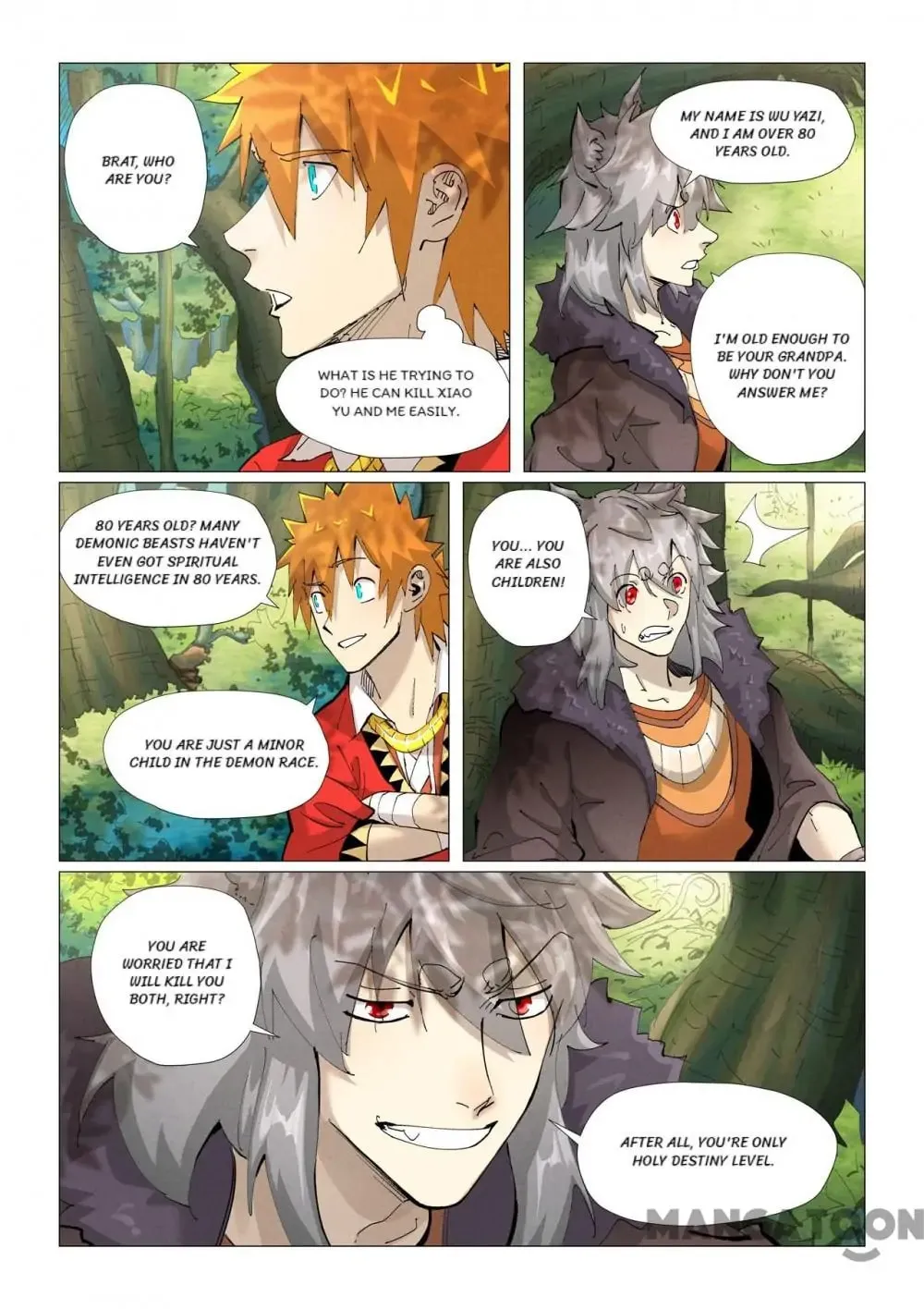 Tales of Demons and Gods (Colored) Chapter 688 page 8 - 