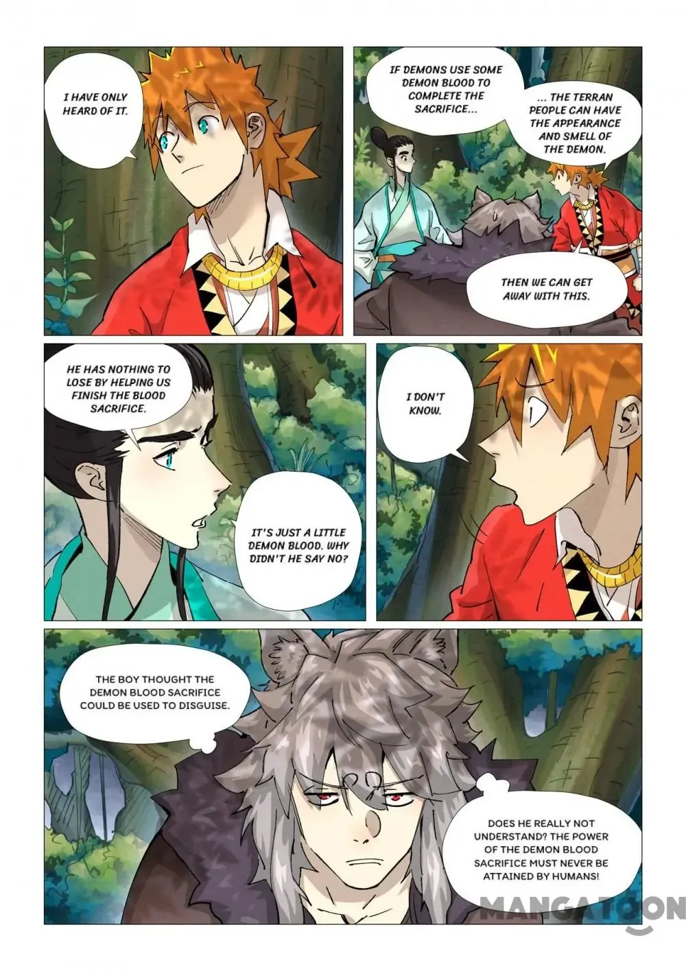 Tales of Demons and Gods (Colored) Chapter 690 page 4 - 