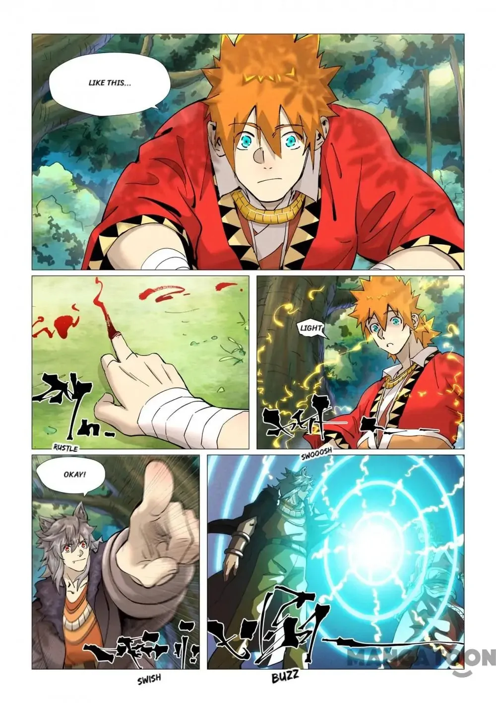 Tales of Demons and Gods (Colored) Chapter 690 page 8 - 