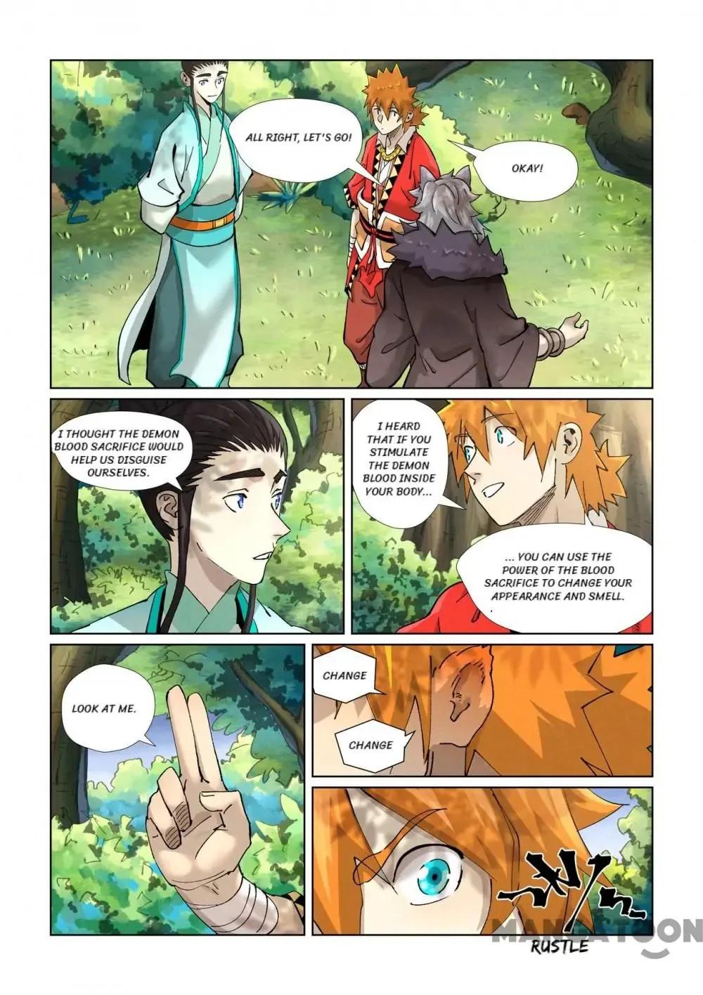 Tales of Demons and Gods (Colored) Chapter 691 page 3 - 