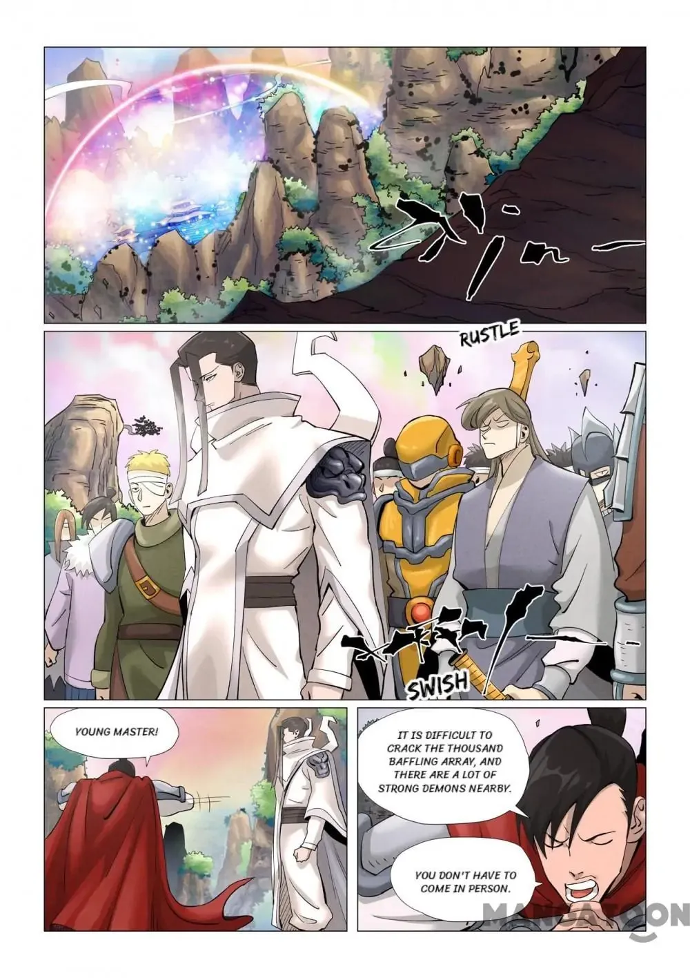 Tales of Demons and Gods (Colored) Chapter 692 page 3 - 