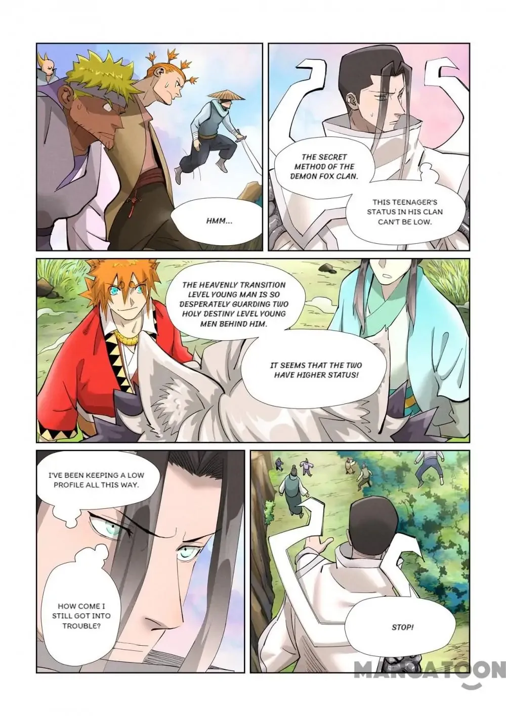 Tales of Demons and Gods (Colored) Chapter 695 page 3 - 