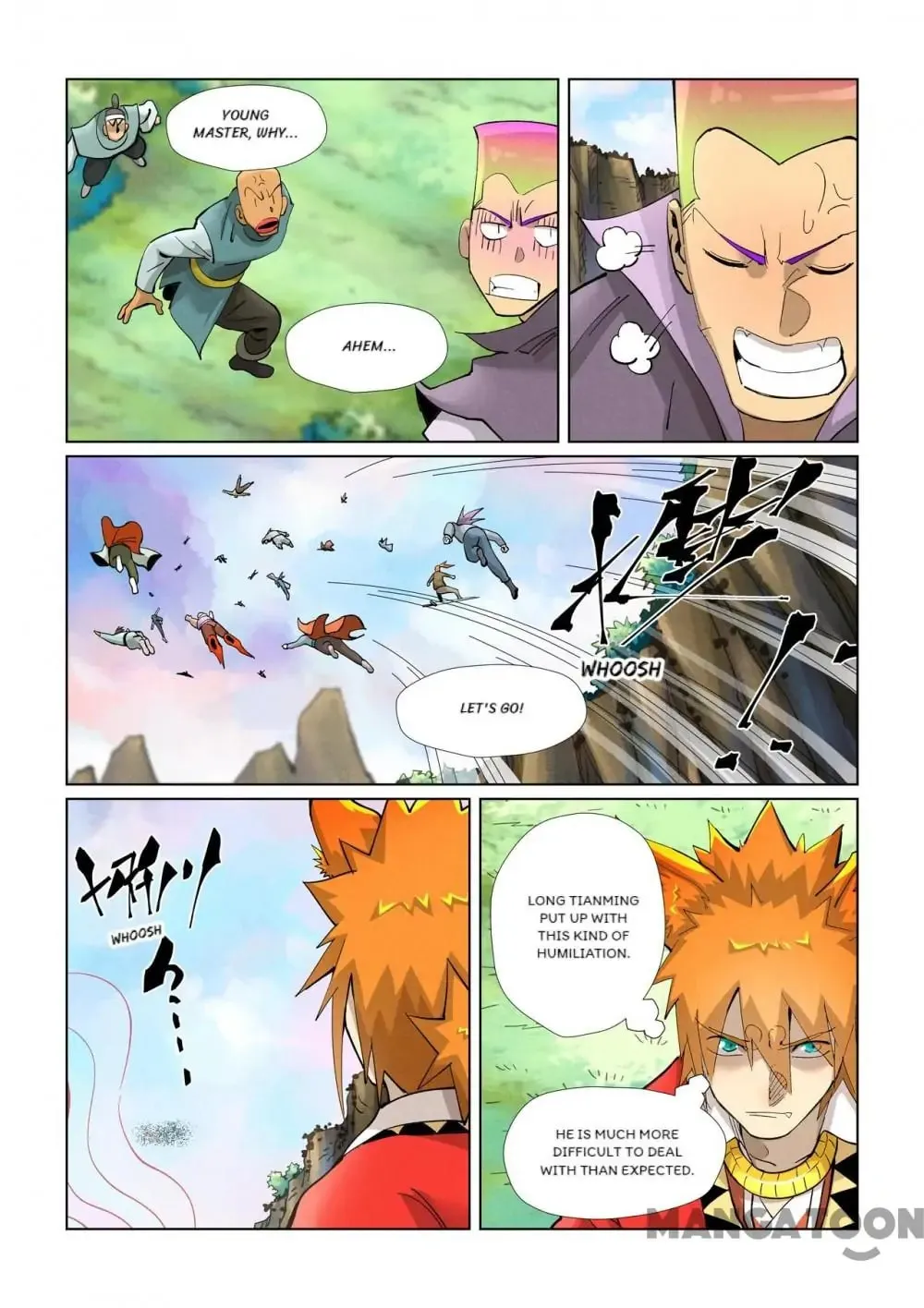 Tales of Demons and Gods (Colored) Chapter 695 page 9 - 