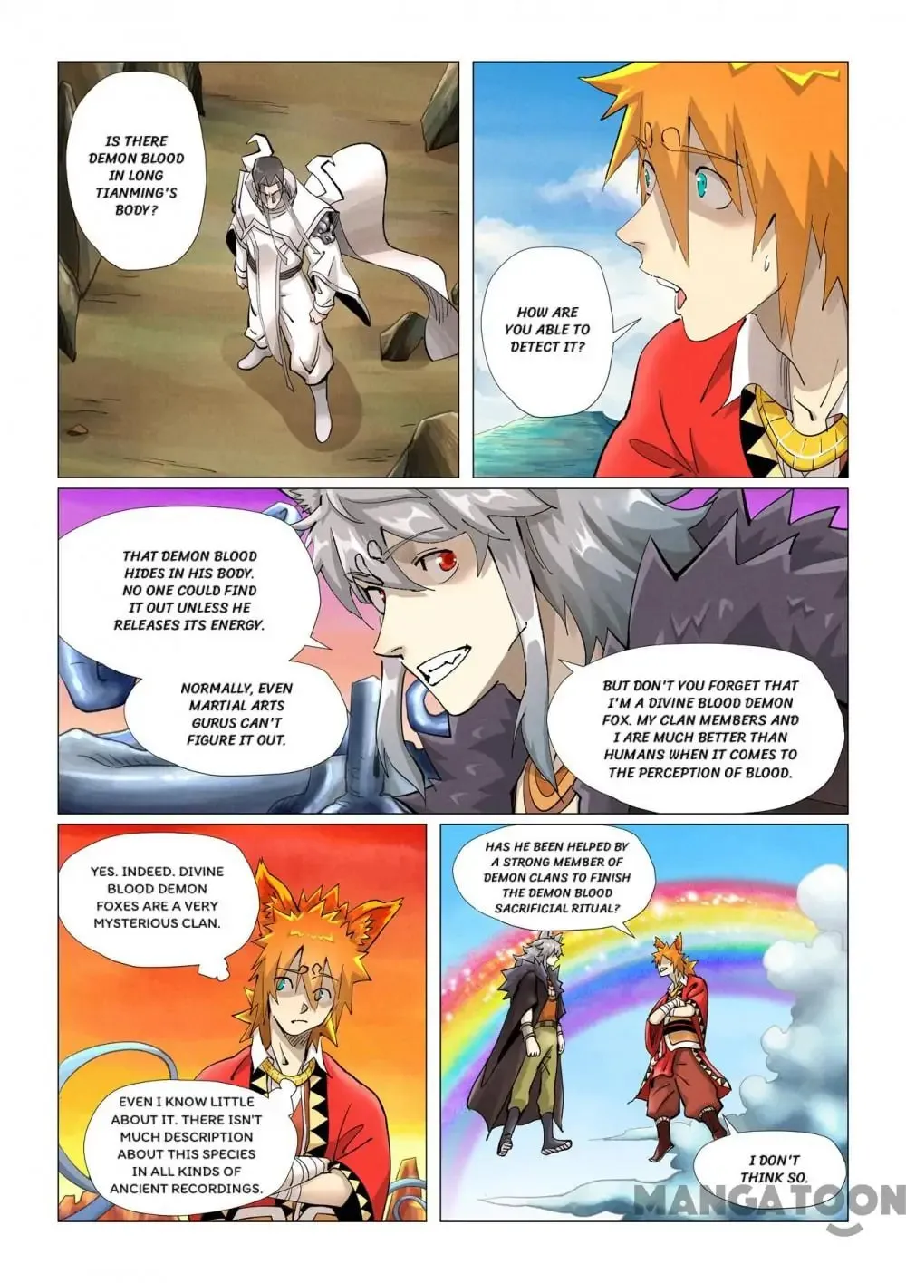 Tales of Demons and Gods (Colored) Chapter 698 page 3 - 