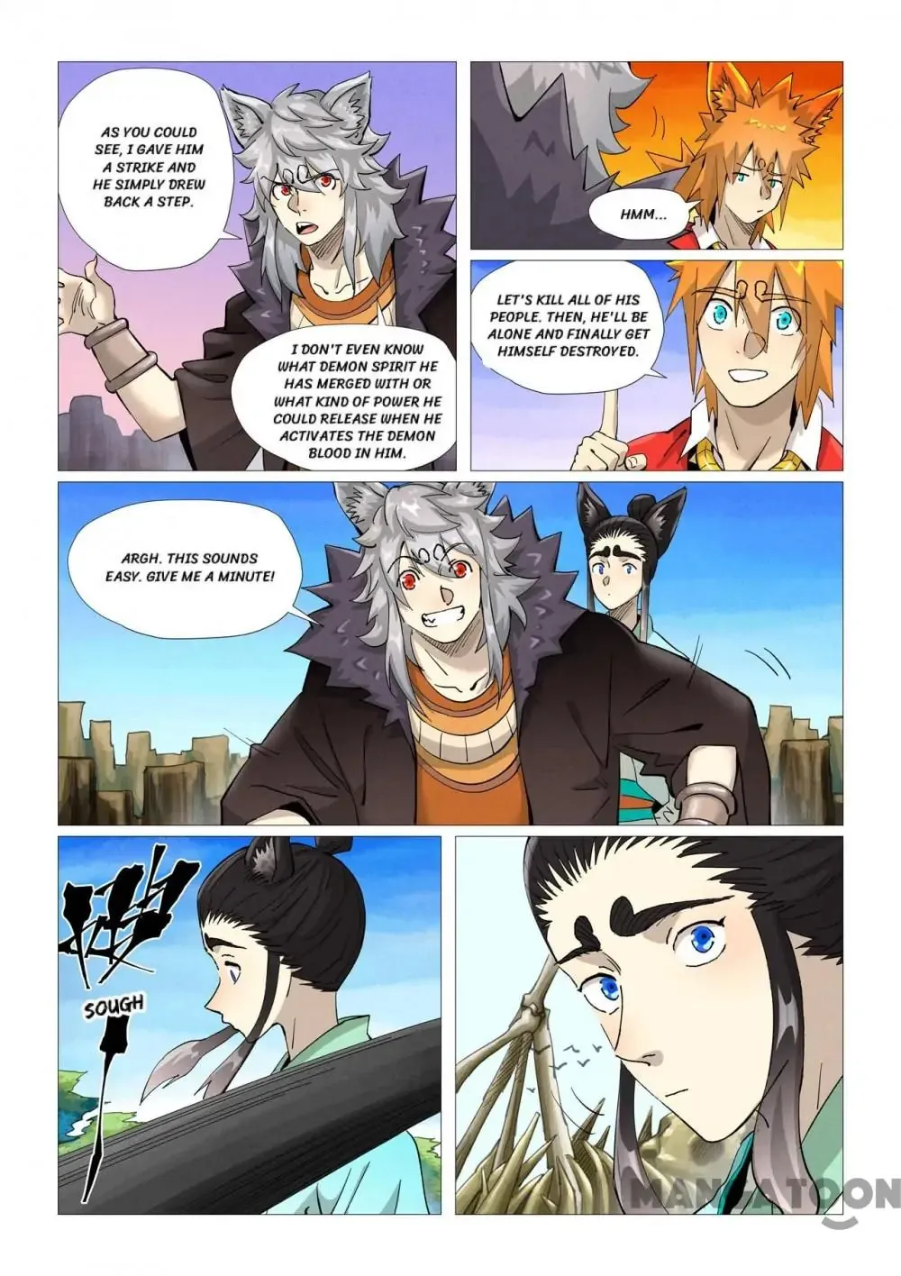 Tales of Demons and Gods (Colored) Chapter 698 page 5 - 